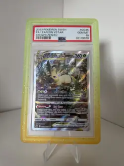 Pokemon Crown Zenith Leafeon VSTAR GG35/GG70 PSA 10 Gem Mint - Image 1