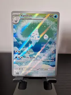 Vanillish 112/086 Illustration Rare - S&V White Flare - Pokemon TCG IR - Image 1