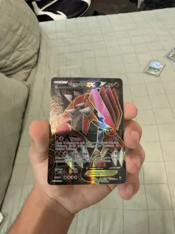 Pokemon Groudon EX Dark Explorers Full Art Holo Card Ultra Rare BW 106/108 - Image 1