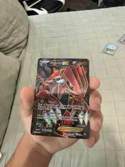 Pokemon Groudon EX Dark Explorers Full Art Holo Card Ultra Rare BW 106/108 - Image 2