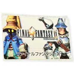Sony PlayStation 1 PS1 Final Fantasy IX 9 F Vintage VTG 2000 Memory Card Sticker - Image 1