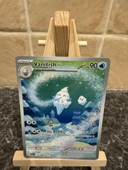 Pokemon TCG Vanillish 112/086 Illustration Rare – White Flare Set – Near Mint - Image 2