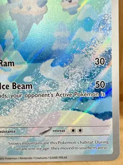 Vanillish 112/086 SV: White Flare Illustration Rare Full Art Holo Pokemon TCG - Image 4