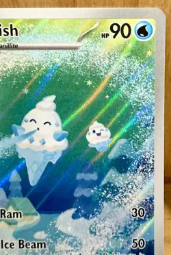 Vanillish 112/086 SV: White Flare Illustration Rare Full Art Holo Pokemon TCG - Image 5