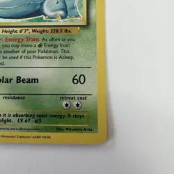 Venusaur 003/034 Trading Card Game Classic Collection Holo Pokemon Card - Image 4
