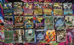 Pokemon TCG Mega Symphonia/brave 8x EX 5 x AR 7 x SRs 20 Card Lot Bundle - Image 1