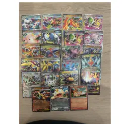 Pokemon TCG EX Holo Full Art Card Lot 20 Mega Abomasnow Starmie Emboar - Image 1
