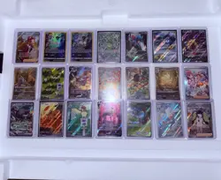 Pokemon TCG Card Lot Full Art EX V English 20+Cards All NM/M Condition - Image 1
