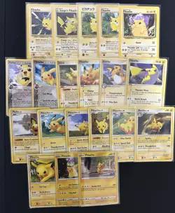 Pokemon TCG Pikachu 20 Card Lot (Mostly LP/NM, Conditions Vary) WOTC/EX/DP/SWSH - Image 1