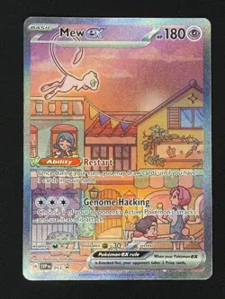 Pokemon Scarlet & Violet 151 Mew EX Black Star Promo #053 Ultra-Premium NM 2023 - Image 1