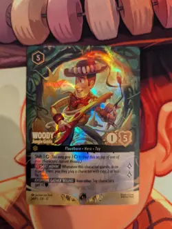 Woody - Jungle Guide Disney Lorcana TCG Set Championship Top 8 FOIL Promo 54/P3 - Image 2