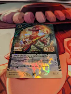 Woody - Jungle Guide Disney Lorcana TCG Set Championship Top 8 FOIL Promo 54/P3 - Image 4