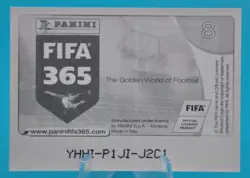 2016 Panini 365 Lionel Messi Cristiano Ronaldo #8 Panini 2016 Golden Sticker SP - Image 2