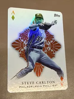 Steve Carlton 2023 Topps Series 2 All Aces Insert Baseball Card Phillies #AA-39 - Image 2