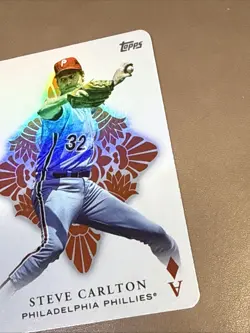 Steve Carlton 2023 Topps Series 2 All Aces Insert Baseball Card Phillies #AA-39 - Image 3