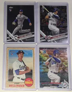 Cody Bellinger RC Lot With Numbered and SP (8 Cards) - Image 2