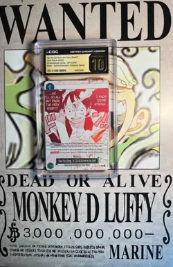 2025 ONE PIECE GO ALL OUT FROM THE VERT START RARE OP13-040 CGC 10 PRISTINE L PT - Image 2