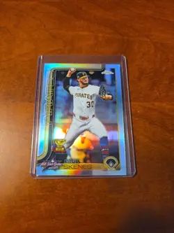 2025 Topps Chrome Update, Paul Skenes All Star Game Refractor, #ASGC-44, Pirates - Image 1