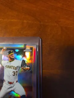 2025 Topps Chrome Update, Paul Skenes All Star Game Refractor, #ASGC-44, Pirates - Image 4