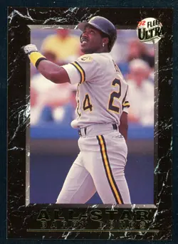 1992 Fleer Ultra Barry Bonds #16 All-Stars Pittsburgh Pirates Homerun King - Image 1