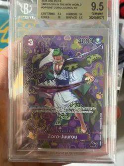 Zoro-Juurou SP OP05-067 OP-09 emperors in the new world BGS 9.5 ENG Easy regrade - Image 4