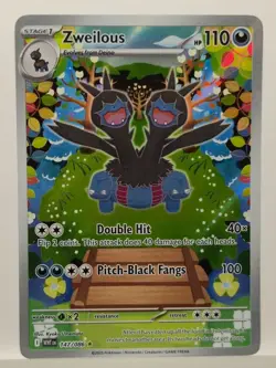 Zweilous 147/086 Illustration Rare Pokemon TCG SV: White Flare NM - Image 1