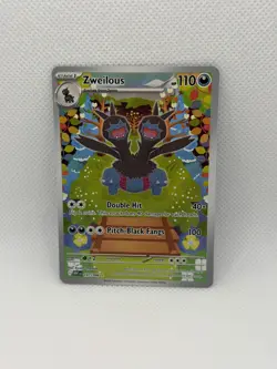 Zweilous IR Illustration Rare White Flare, Card 147/086 NM/M Pokemon TCG - Image 1