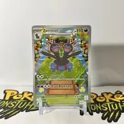 Zweilous 147/086 – Illustration Rare SV10.5 White Flare – Pokemon TCG - NM - Image 1