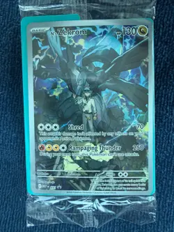 Pokemon TCG - N's Zekrom MEP 031 Ascended Heroes ETB Black Star Promo Sealed NM - Image 1
