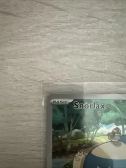 Pokemon TCG Snorlax SVP 051 Scarlet & Violet 151 Black Star Promo Holo Card - Image 2
