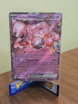 Team Rocket's Mewtwo ex Promo SV: Scarlet & Violet Promo Cards 216 NM - Image 1