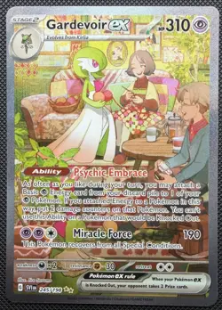 Gardevoir ex SIR 245/198 Scarlet & Violet Pokemon Card NM - Image 1