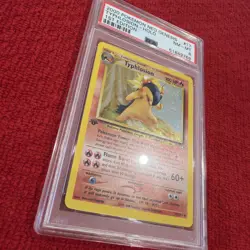 2000 POKEMON NEO GENESIS #17 TYPHLOSION-HOLO 1ST Edition PSA 8 - Image 5