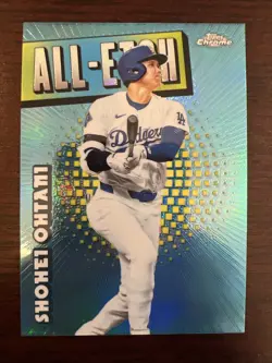 2025 Topps Chrome - All-Etch Shohei Ohtani #CAE-1 - Image 1