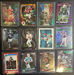 Huge NFL Football Lot 43 Cards Rookies, Memorabilia, Numbered, SP - Image 1