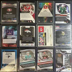 Huge NFL Football Lot 43 Cards Rookies, Memorabilia, Numbered, SP - Image 2