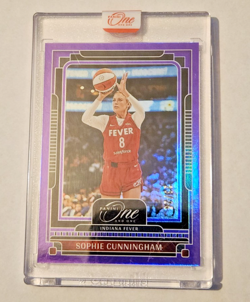 SOPHIE CUNNINGHAM Purple #'d /25 ( 2025 WNBA One & One Fever Encased #46 SP SPP) - Image 2
