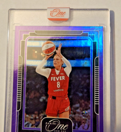 SOPHIE CUNNINGHAM Purple #'d /25 ( 2025 WNBA One & One Fever Encased #46 SP SPP) - Image 4