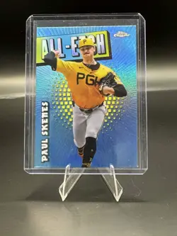 2025 Topps Chrome PAUL SKENES ALL-ETCH REFRACTOR Pittsburgh Pirates - Image 1