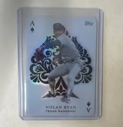 Topps 2023 Series 1 All Aces Insert Nolan Ryan #AA-1 Texas Rangers Card - Image 1