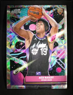 Ace Bailey 2025-26 Topps Cosmic Chrome Rookie NUCLEUS REFRACTOR RC Jazz SP - Image 1