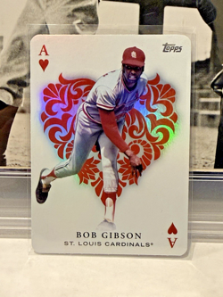 HOF Bob Gibson 2023 Topps Series 1 - All Aces #AA-2 Blue - Image 1