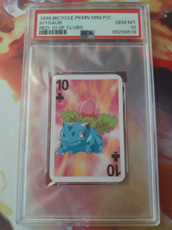 SEQUENTIAL 1999 Pokemon Bicycle Bulbasaur, Ivysaur, Venusaur All PSA 10 Gem Mint - Image 4