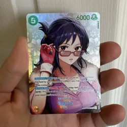 Bandai One Piece Card Game Tashigi OP14-029 SP Alt Art Foil English 6000 - Image 1
