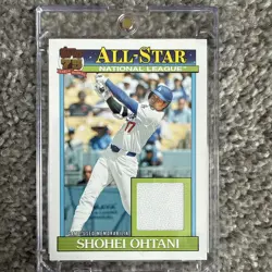 2026 Topps Series 2 - 1991 All-Star Relic Card Shohei Ohtani Game-Used (MEM) - Image 1
