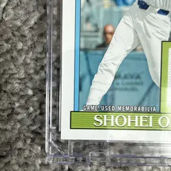 2026 Topps Series 2 - 1991 All-Star Relic Card Shohei Ohtani Game-Used (MEM) - Image 3