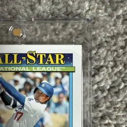 2026 Topps Series 2 - 1991 All-Star Relic Card Shohei Ohtani Game-Used (MEM) - Image 5