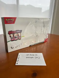 POKEMON 151 SCARLET & VIOLET TCG ULTRA PREMIUM COLLECTION BOX UPC SEALED - Image 1