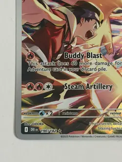 Pokemon TCG Ethan's Typhlosion Destined Rivals Illustration Rare Card 190/182 - Image 3