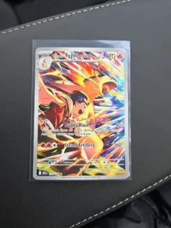 Pokemon TCG Ethan's Typhlosion Destined Rivals Illustration Rare Card 190/182 - Image 1